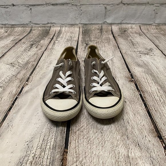 Converse Other - Chuck Taylor All Star Converse Gray and White, Youth Size 3, Pre-owned